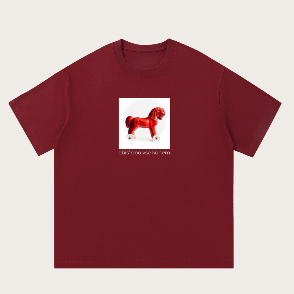When everything goes to hell — it becomes a horse.