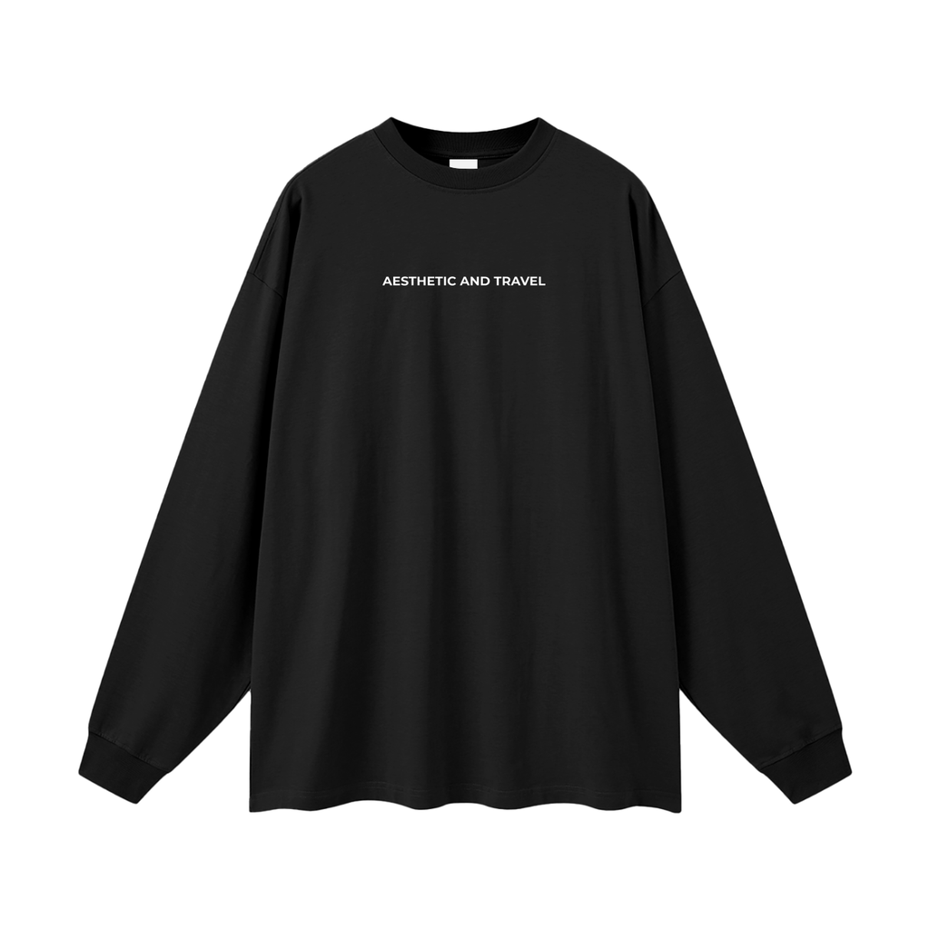 Your Personal Bucket List Oversized Long Sleeve WHITE